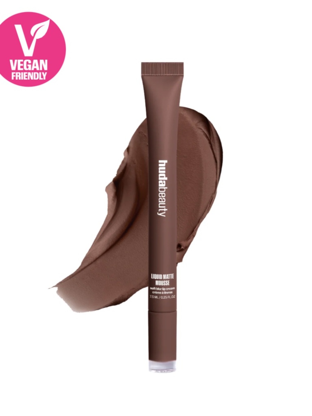 New In Box Huda Beauty Liquid Matte Mousse Rich Brown